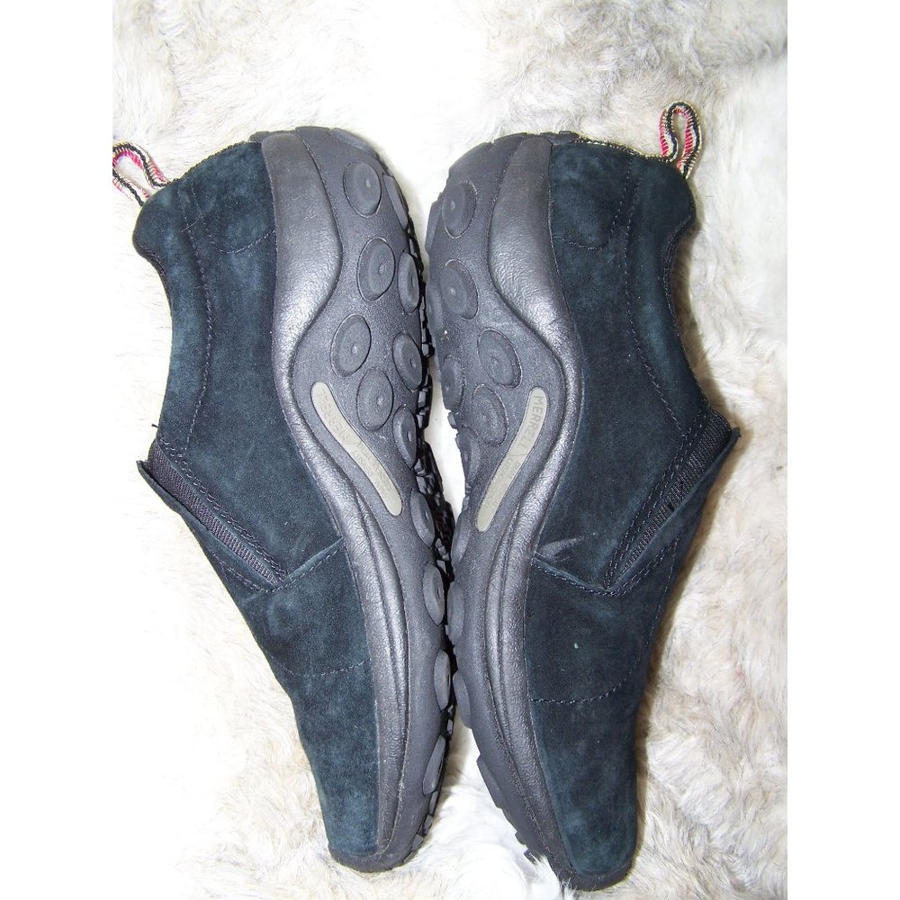 Men's Merrell Shoes Pull Ons Moc Black 8.5 Dual Density